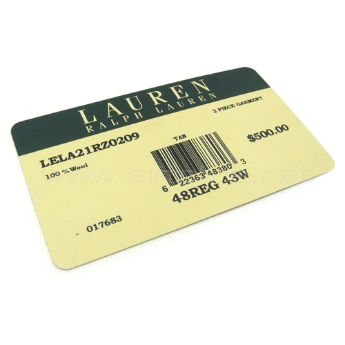 Barcode label (BL001)