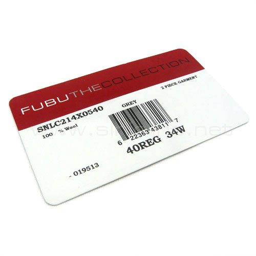Barcode label (BL010)