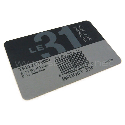 Barcode label (BL004)