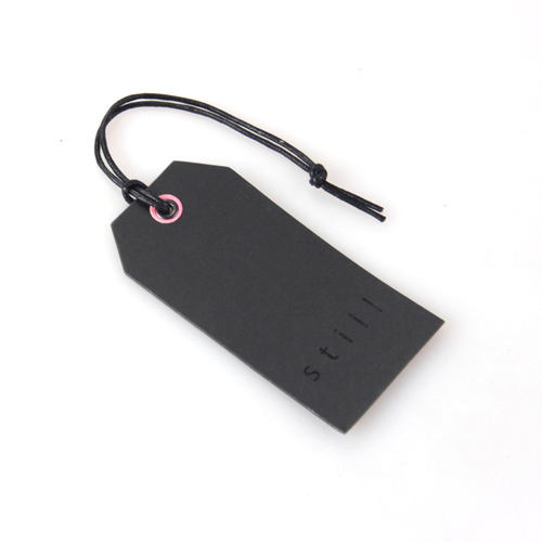 Black Hang Tags HT513