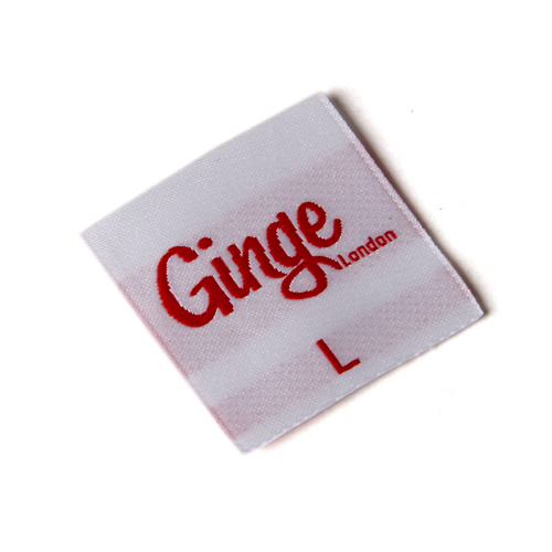 Woven Size Label