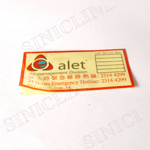 Sticker labels（SL175）