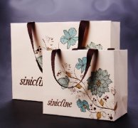 Sinicline Own Design Custom Paper Shopping Bag