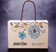 Sinicline New Arrival Paper Foldable Shoes Box