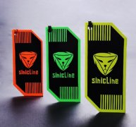 Sinicline New Arrival Fluorescent Paper Hang Tag HT305