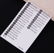 Sinicline Nylon Composition Label for Garment(PL104)