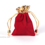 Sinicline Velvet Drawstring Pouch DB086