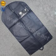 Sinicline navy blue suit case with PVC window WLGB-004