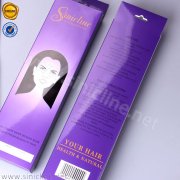 Sinicline hair packaging box with hole BX158