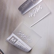 Sinicline transparent printed size labels PL111