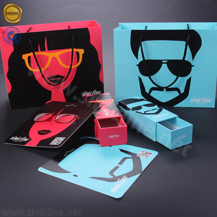 Sinicline eyeglasses packaging and display set BX166