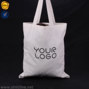 Sinicline custom logo fabric shopping bag SB155