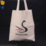 Sinicline custom logo canvas shopping bag SB156