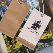 Sinicline kraft canvas hang tags HT347