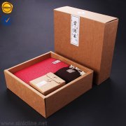 Custom kraft paper gift box BX178