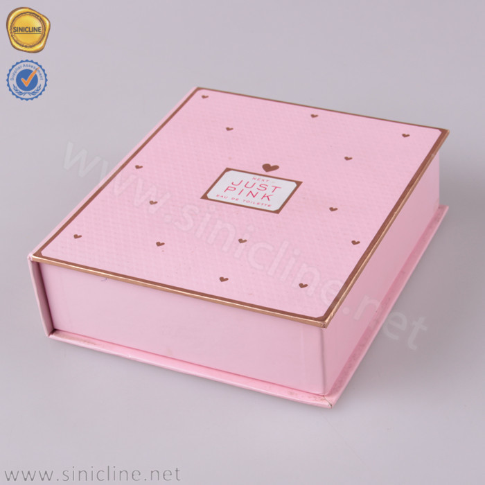 Pink book shape gift box BX185
