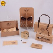 Sinicline kraft paper eyeglasses packages and displays BX204