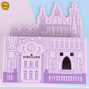 Sinicline die cut paper box BX216