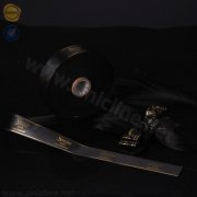 Sinicline black gold ribbon PL128