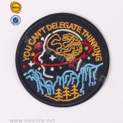 Customized Logo Embroidered Patch SNEM-FY-041