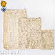 Eco Organic Cotton Drawstring Mesh Bags SNCT-OLHB-K407