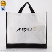 Laminated rPET Reusable Shopping Bag from Recycled Plastic SNHB-QHKL-025